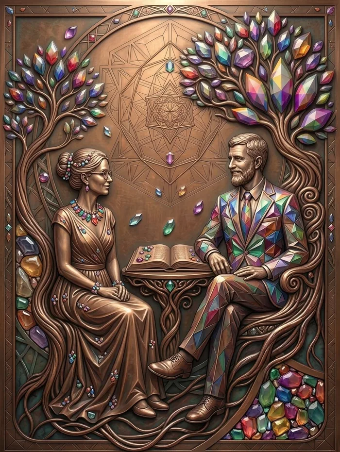 Copper Bas-Relief with Client Consultation